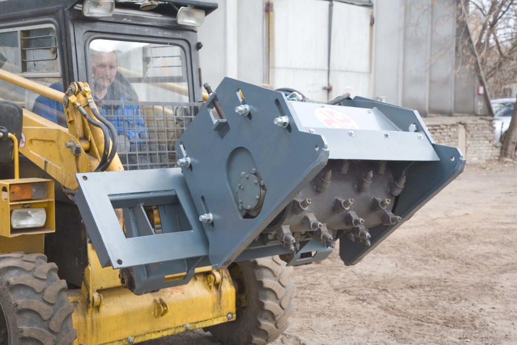 фреза дорожная для мини-погрузчика