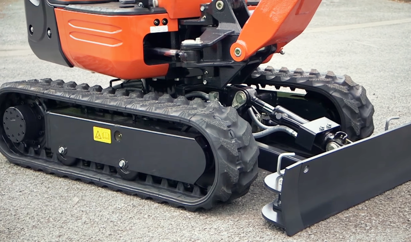 Гусеницы мини-экскаватора Kubota K008-3 (Кубота)